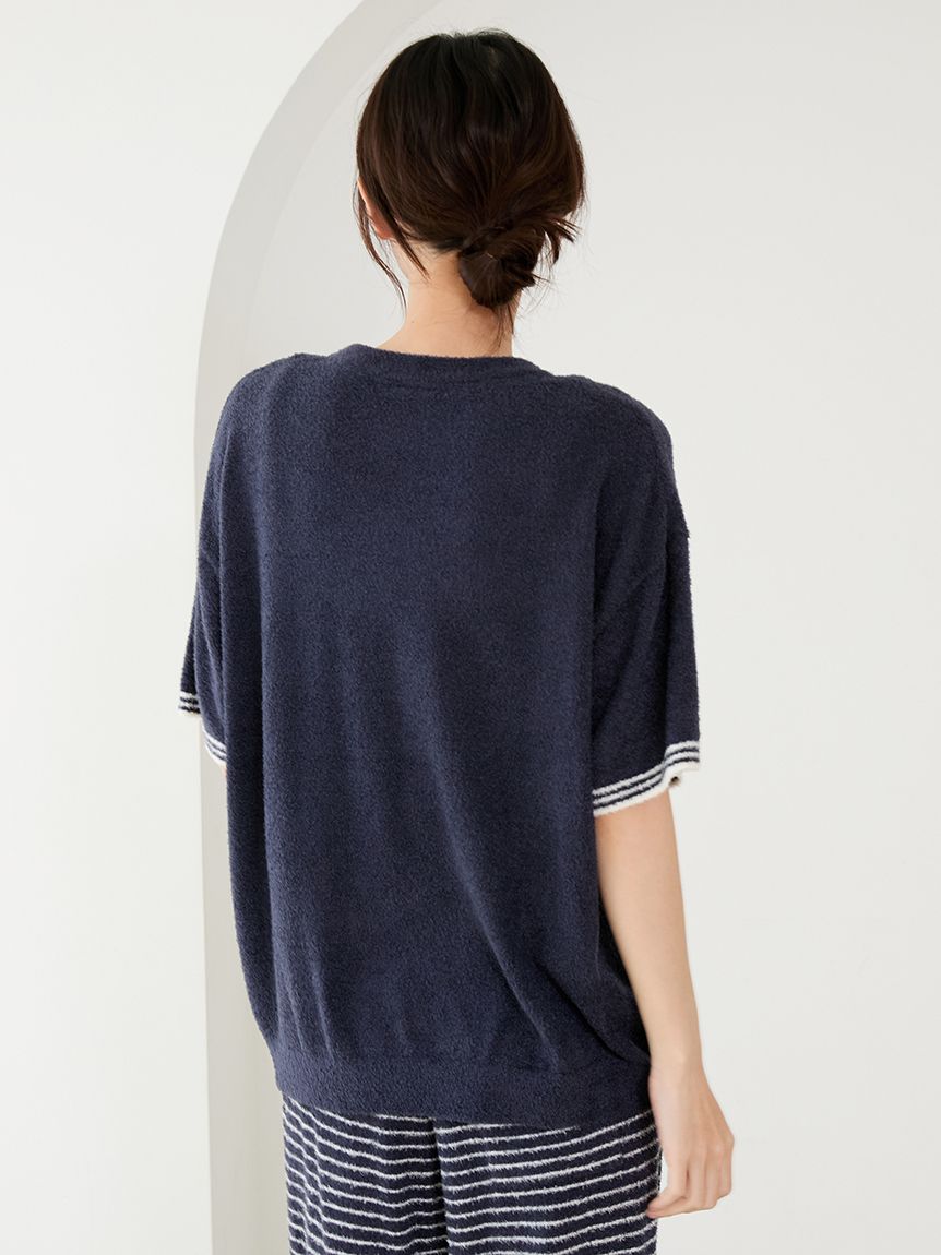 スムーズィーロゴジャガードプルオーバー&ロングパンツセット(ニット