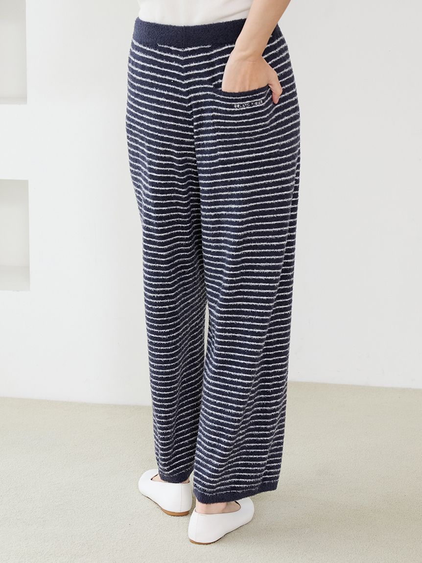 スムーズィーロゴジャガードプルオーバー&ロングパンツセット(ニット