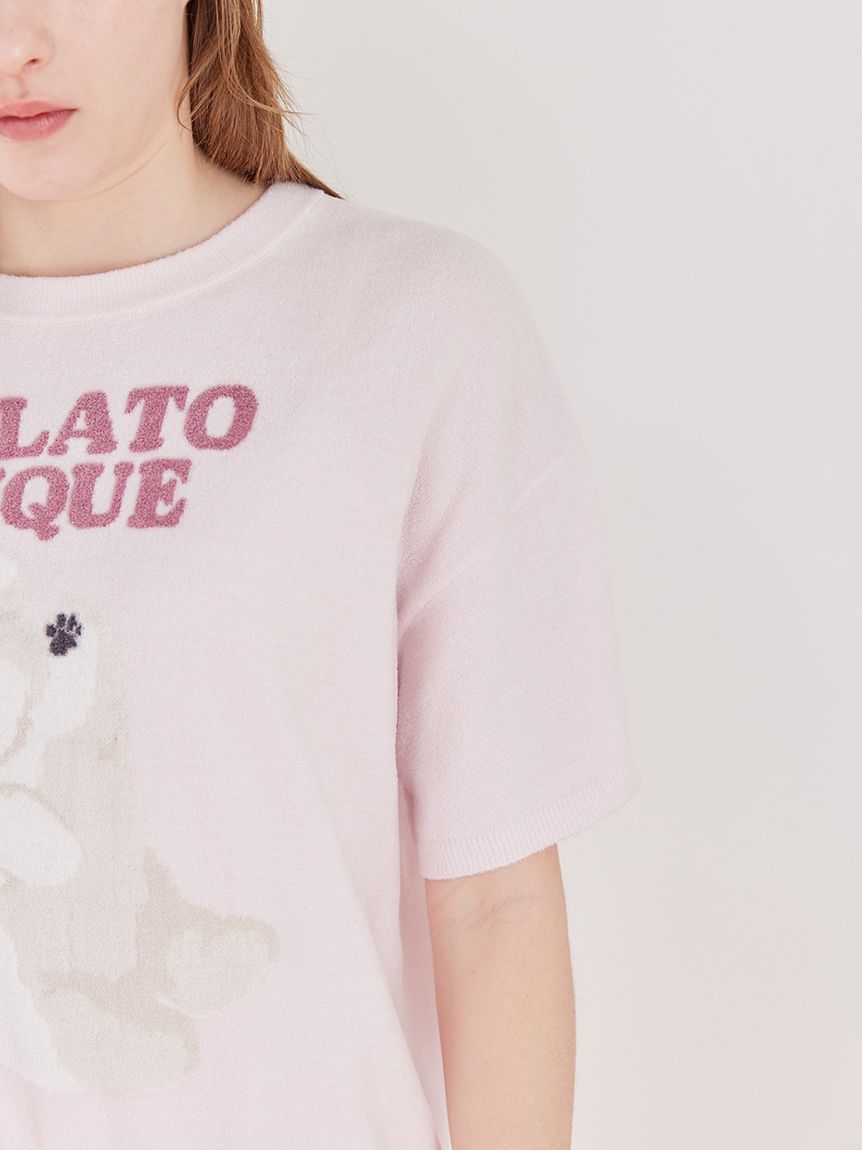 ONLINE限定】ドッグジャガードプルオーバー&ショートパンツセット