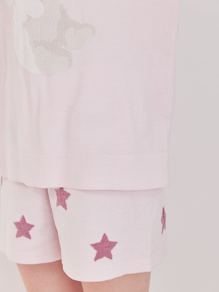 ONLINE限定】ドッグジャガードプルオーバー&ショートパンツセット