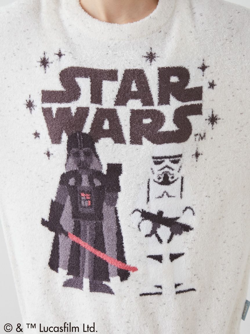 新品　ジェラートピケ　星柄ルームウェアセット スター柄　スムーズィー STAR WARS】【レディース】スムーズィーキャラクタージャガードプル