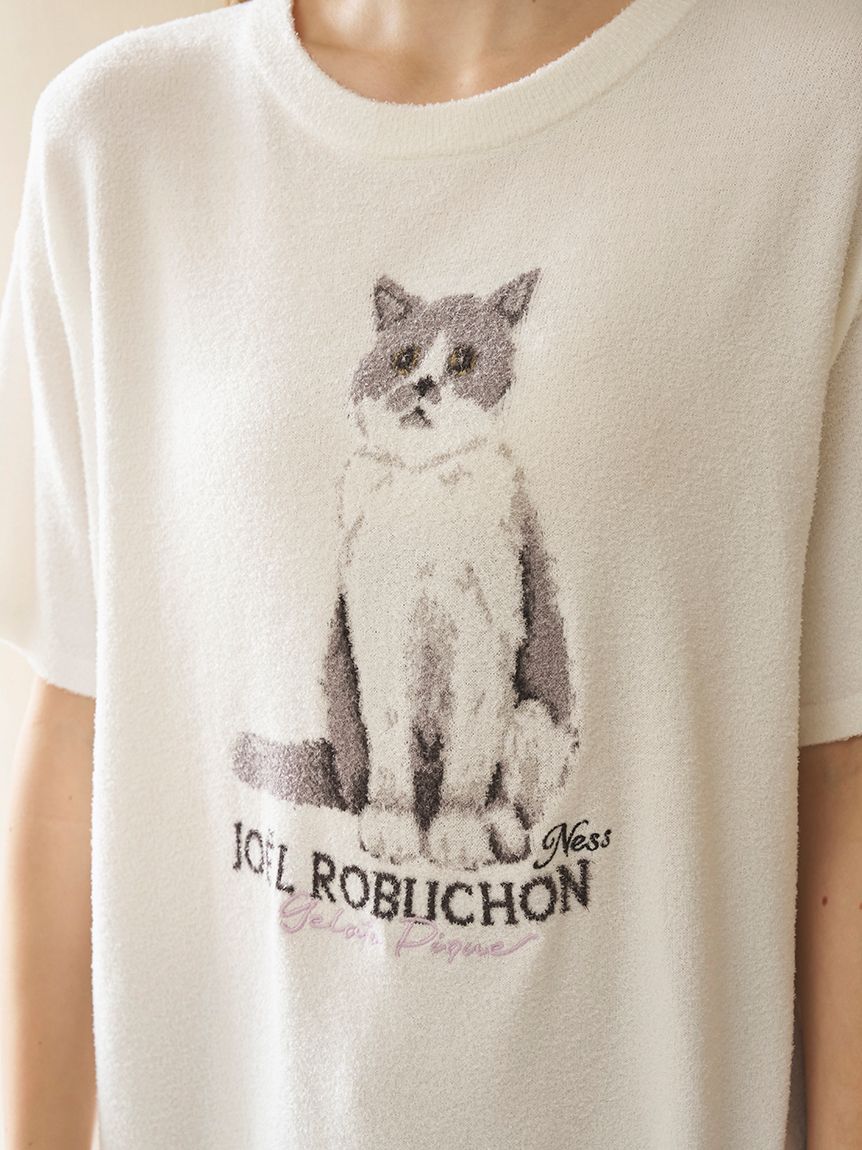 JOEL ROBUCHON】【接触冷感】スムーズィーliteクールCATジャガードプル
