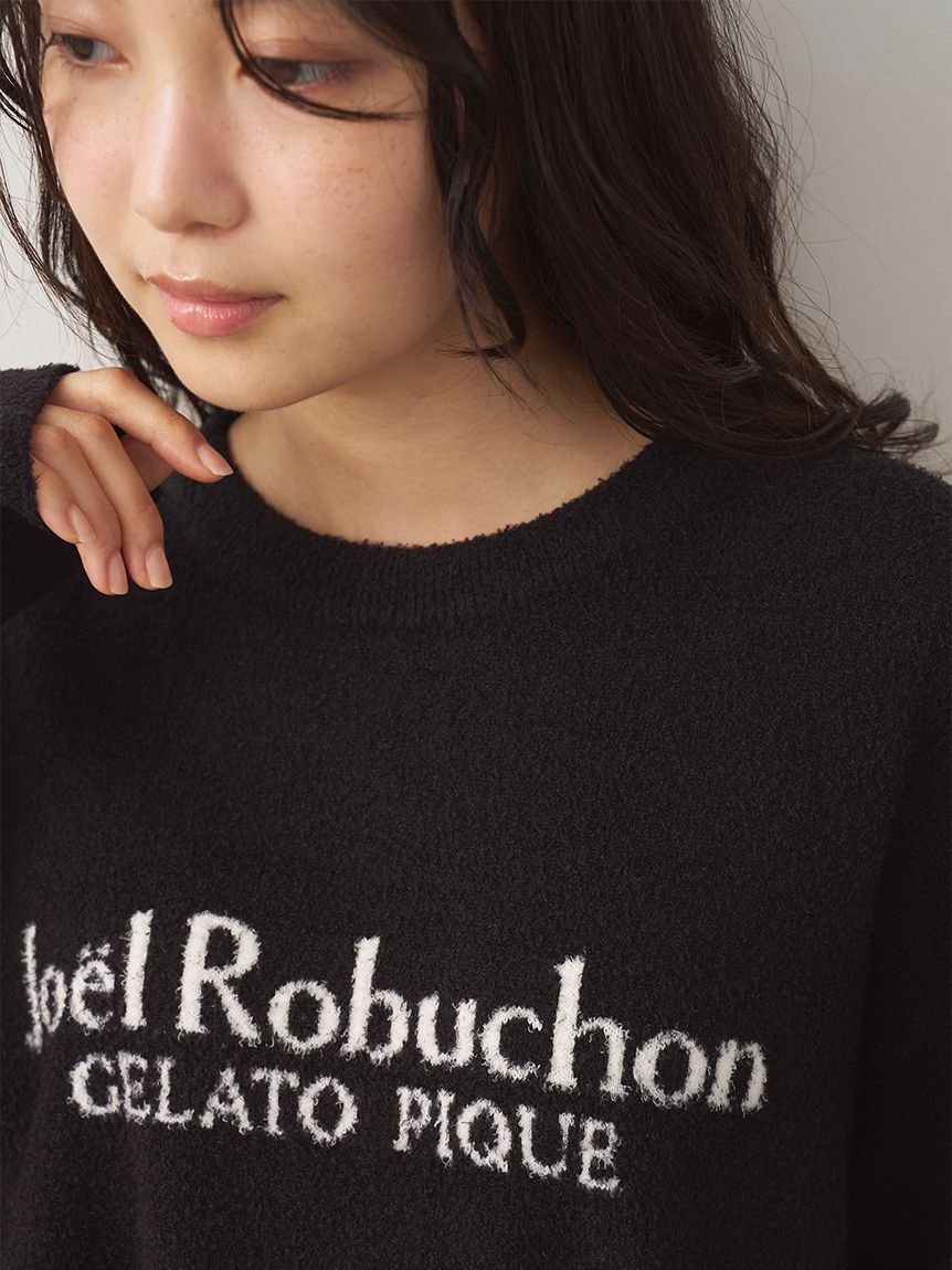 JOEL ROBUCHON】調温スムーズィージャガードプルオーバー(ニットプル